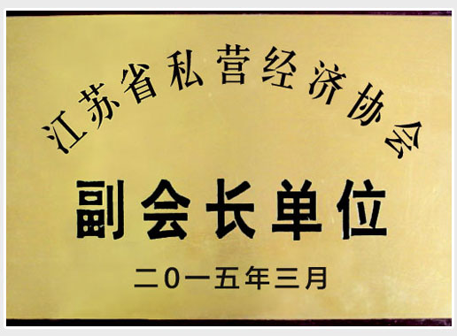 江苏省私营经济协会副会长单位